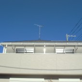 神奈川県横浜市 新築戸建ての八木式アンテナ工事 事例